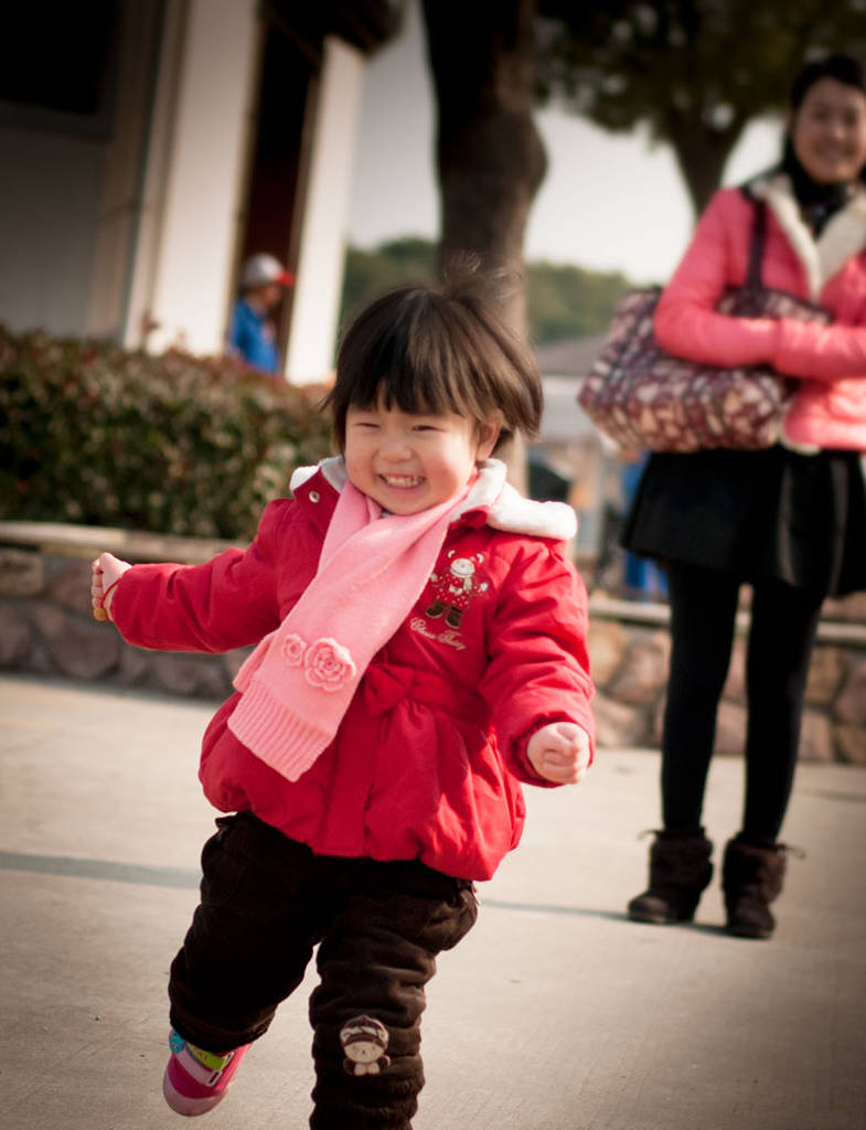 两周岁，野生动物园